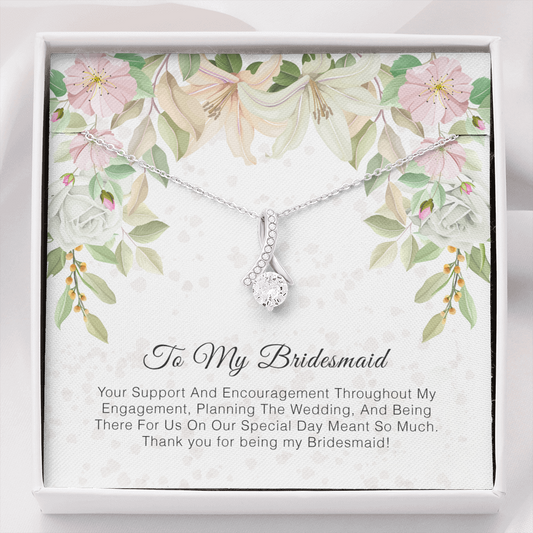 To My Bridesmaid - Thank You
