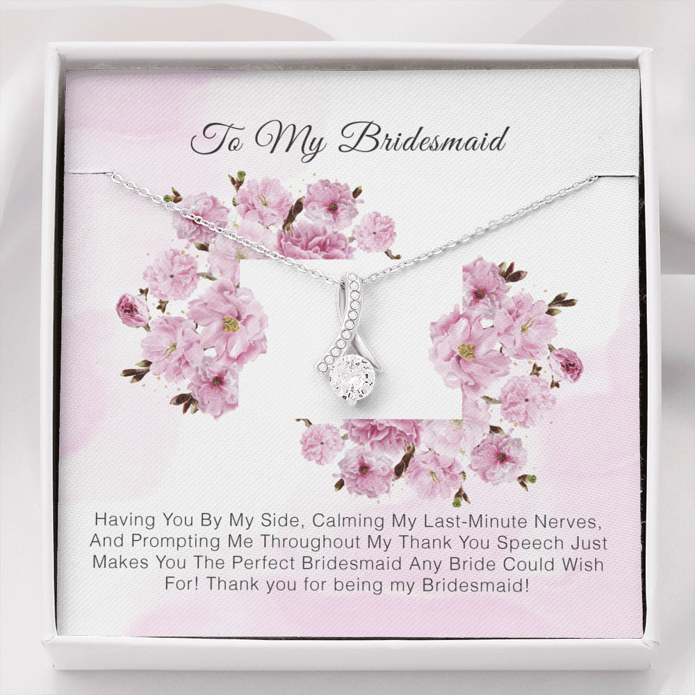 To My Bridesmaid - Thank You