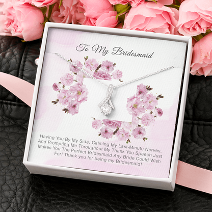 To My Bridesmaid - Thank You