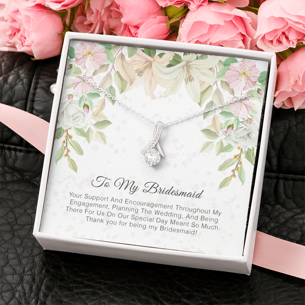 To My Bridesmaid - Thank You