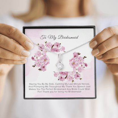 To My Bridesmaid - Thank You