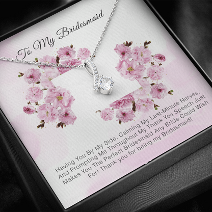 To My Bridesmaid - Thank You
