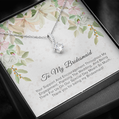 To My Bridesmaid - Thank You