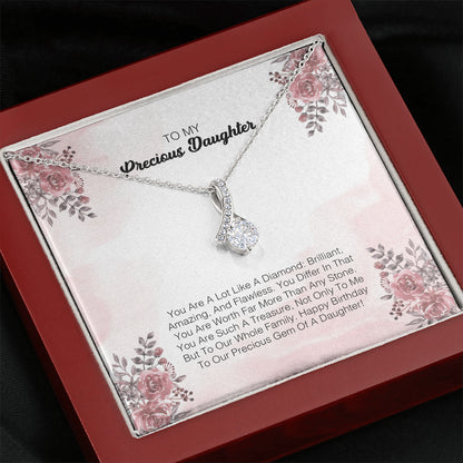 To My Precious Daughter - You Are A Lot Like A Diamond