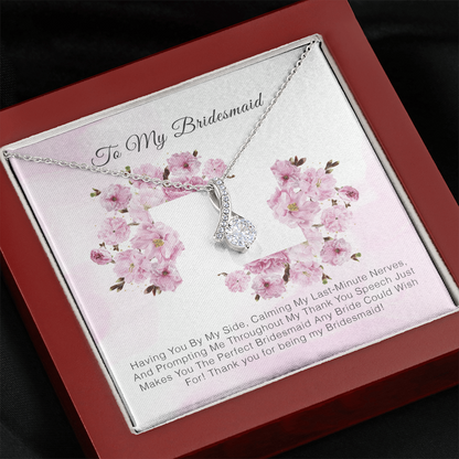 To My Bridesmaid - Thank You