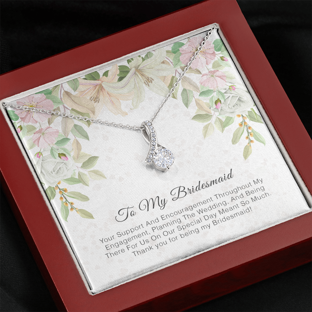 To My Bridesmaid - Thank You