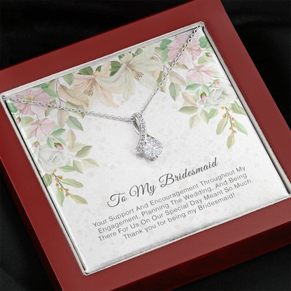 To My Bridesmaid - Thank You