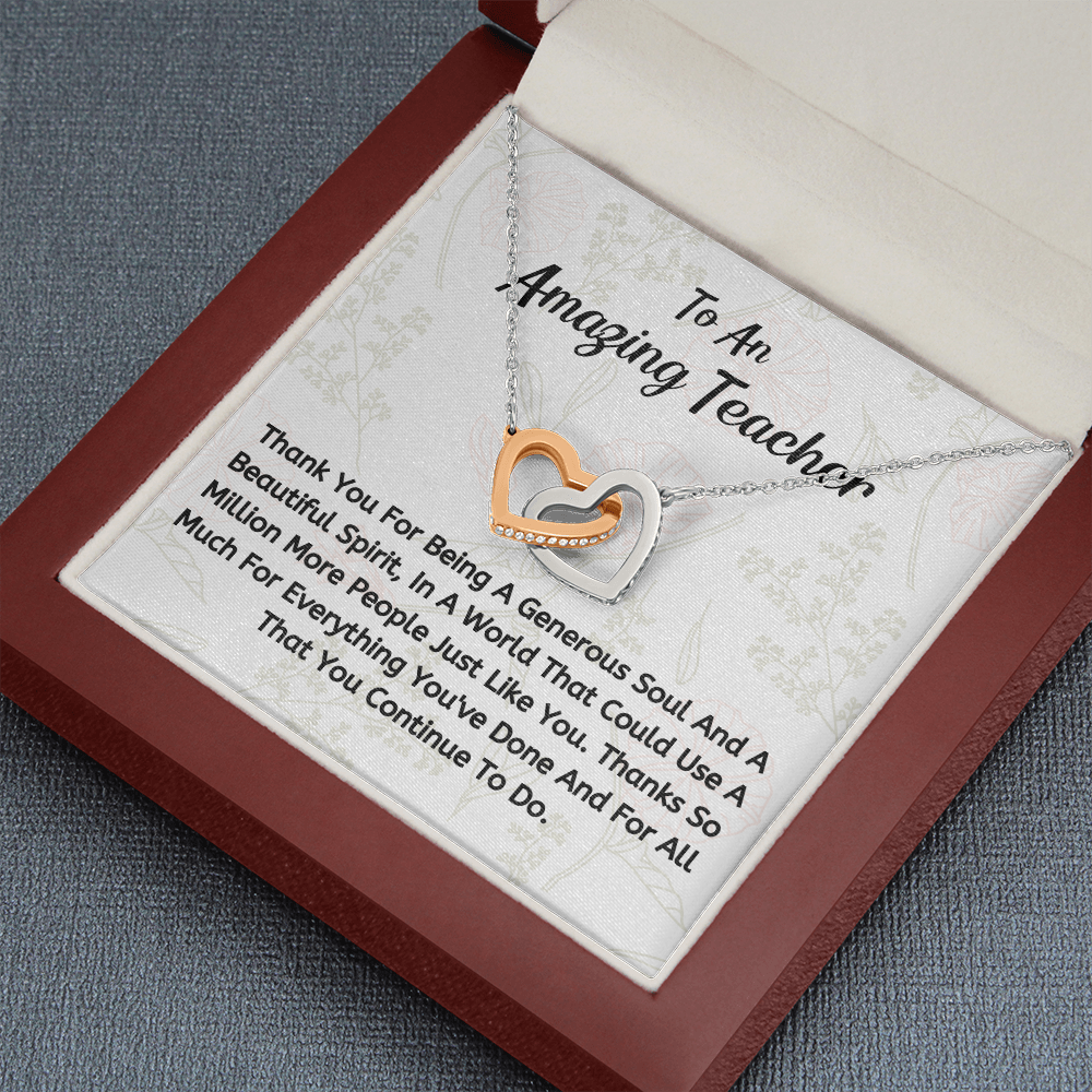 To An Amazing Teacher - You Are A Beautiful Soul