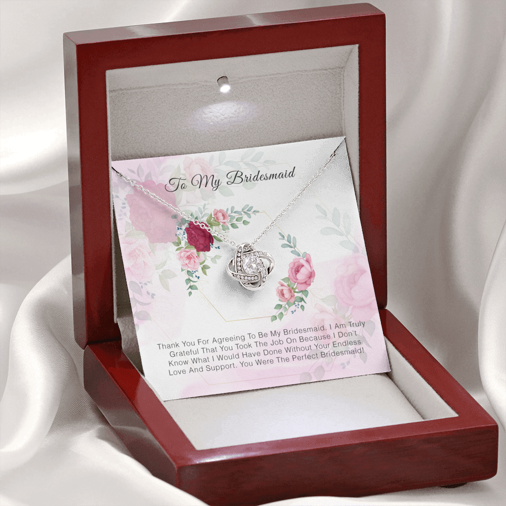 To My Bridesmaid - Thank You