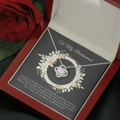 To My Bridesmaid - Thank You