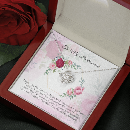 To My Bridesmaid - Thank You