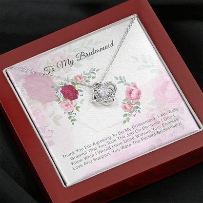 To My Bridesmaid - Thank You