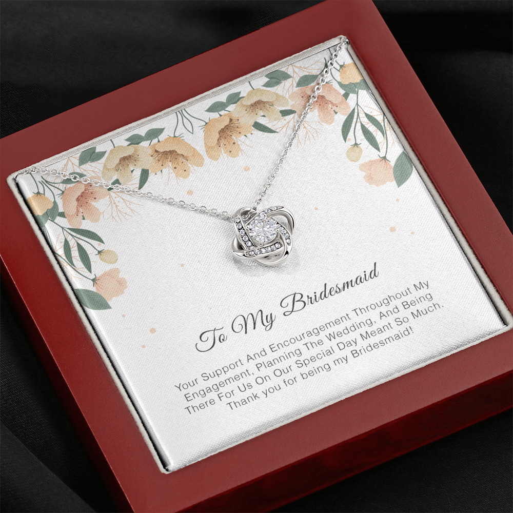 To My Bridesmaid - Thank You