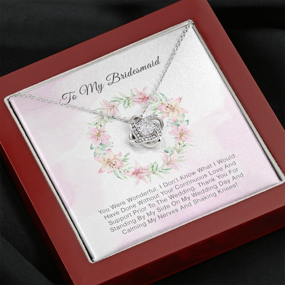 To My Bridesmaid - Thank You