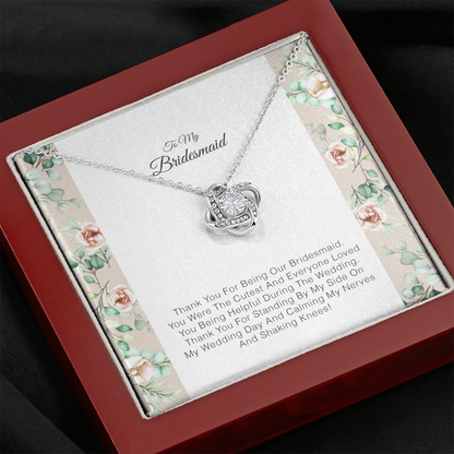 To My Bridesmaid - Thank You