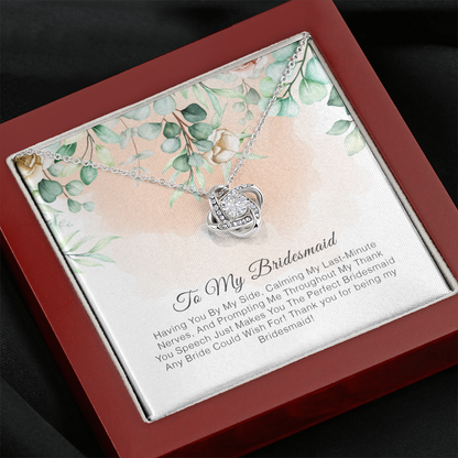 To My Bridesmaid - Thank You