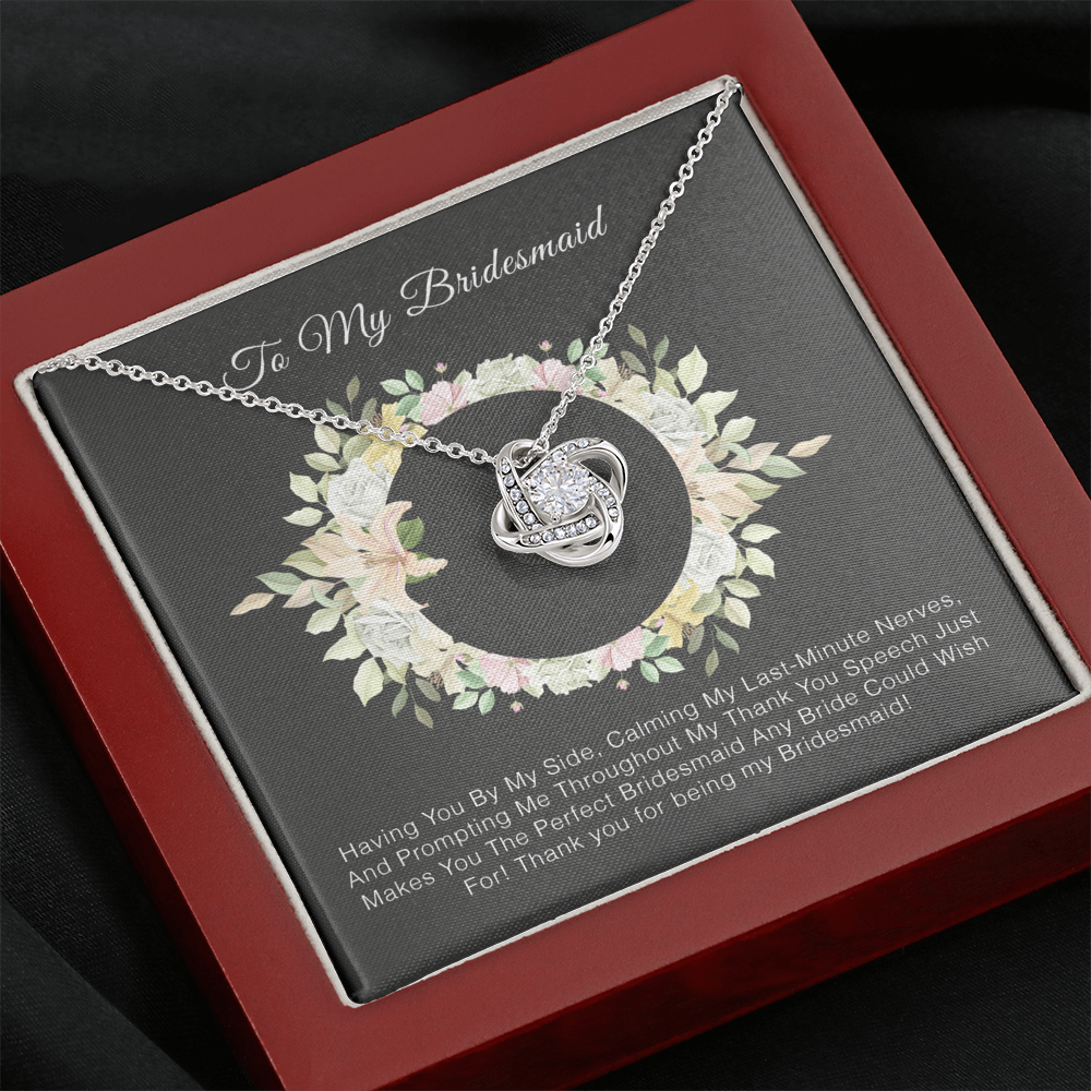 To My Bridesmaid - Thank You